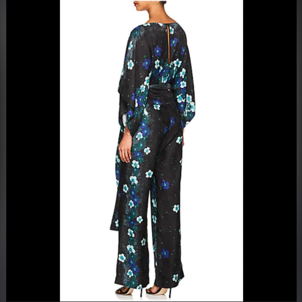 Warm NY Layla black and blue jumpsuit